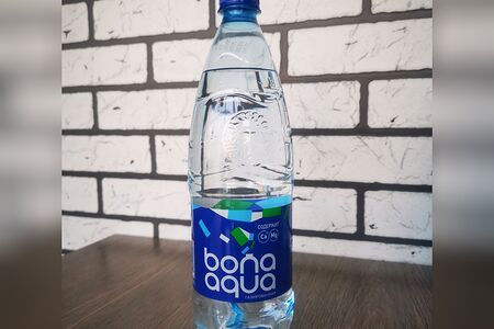 Вода BonAqua с газом большая