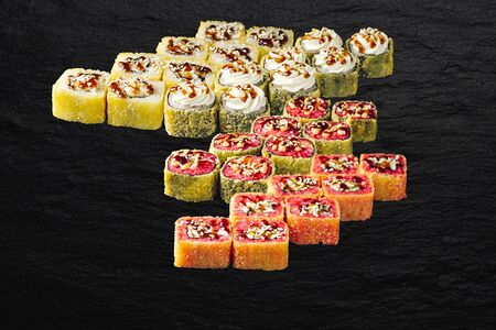 Сет Лосось и темпура макси