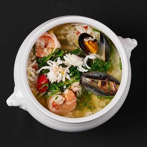 Суп с мясом камчатского краба