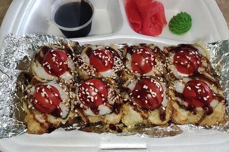 Жареный Унаги сан