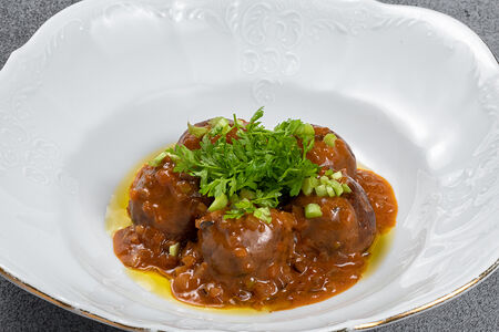 Фрикадельки из грибов и тофу