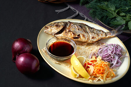 Дорадо на углях