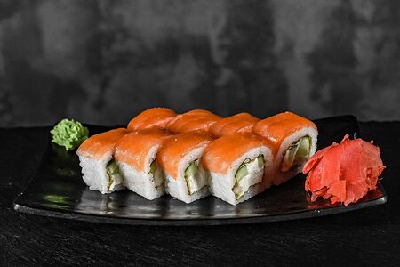 Филадельфия с лососем