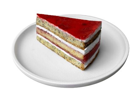 Маково-клубничный