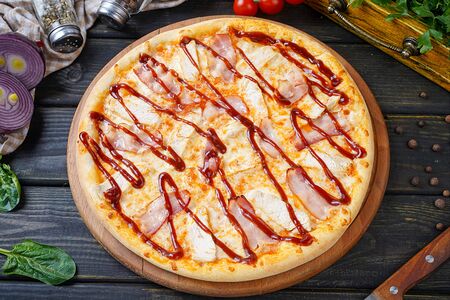 Пицца Чикен Барбекю