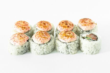 Дагон с копченым лососем