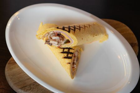 Ролл с курицей