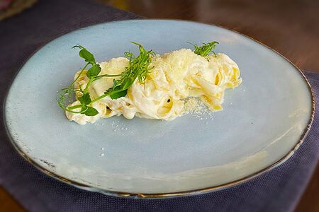 Паста четыре сыра