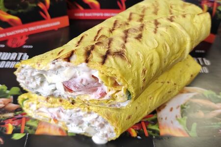 ЛавашРолл с креветками