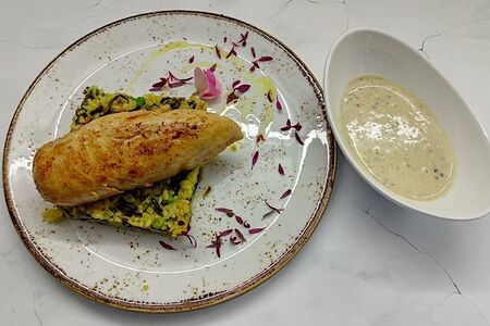 Куриное филе с рисом