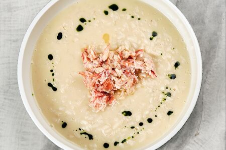 Рис арборио, краб, грюйер