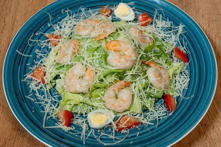 Цезарь с креветками