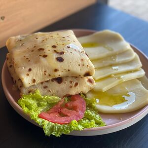 Блинчики с сыром