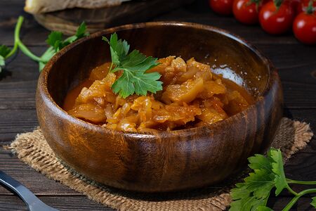 Капуста тушеная