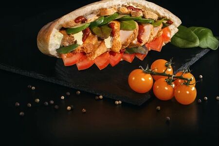 Донар с курицей