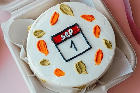 Бенто-торт ваша дата