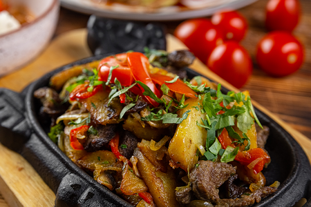 Оджахури с телятиной