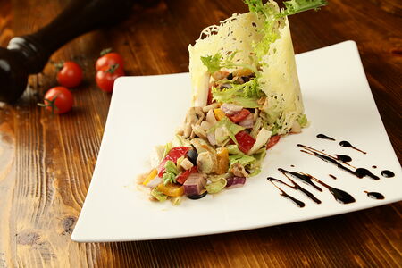 Салат из морепродуктов