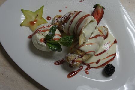 Штрудель яблочный