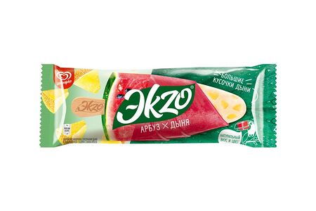 Мороженое Эkzо Арбуз-дыня эскимо