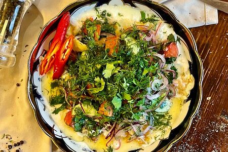 Курутоб с мясом