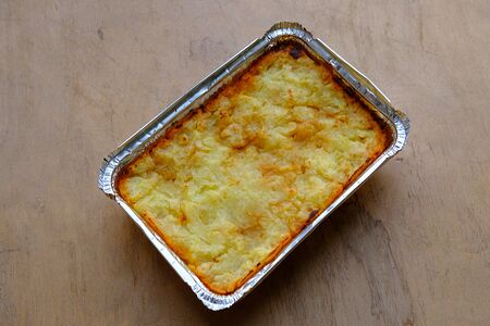 Пастуший пирог с домашним фаршем