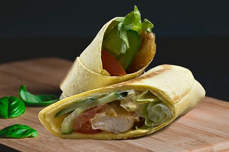 Тортилья с курицей