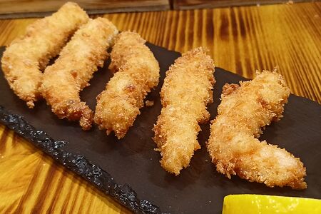 Креветки темпура