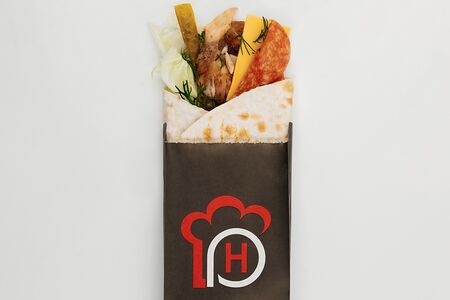 Донер итальянский в лаваше