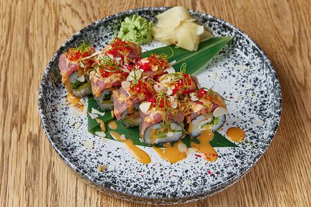 Темпура с тунцом и креветкой