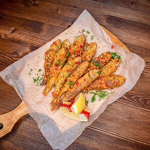 Барабуля жареная