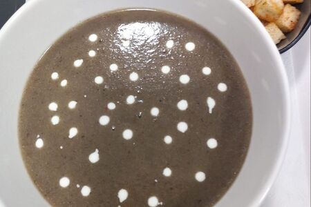 Крем-суп грибной