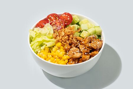 Поке со свининой кимчи