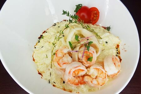 Ризотто с морепродуктами