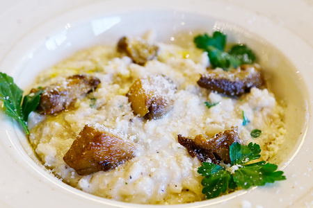 Ризотто с белыми грибами