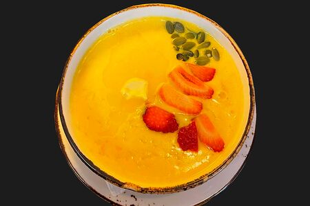 Тыквенный суп на сливках и кокосовом молоке