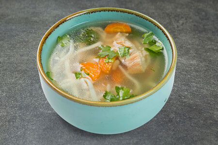 Супчик куриный с лапшой