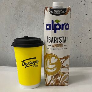 Какао на миндальном молоке