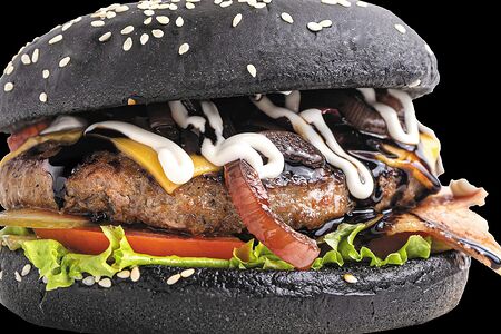 Бургер Карамельный