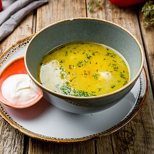 Пельмешки со сметаной