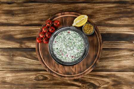 Окрошка на тане