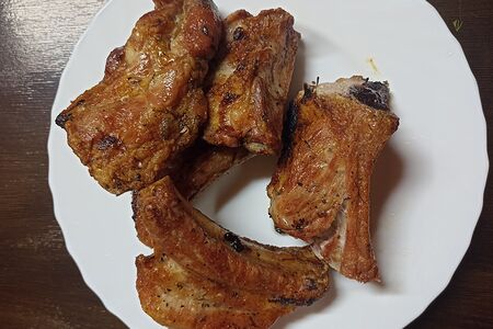 Шашлык из свиных рёбер