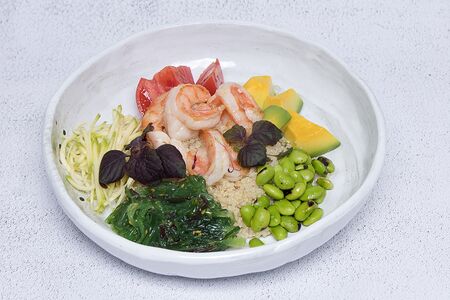 Поке с тигровыми креветками