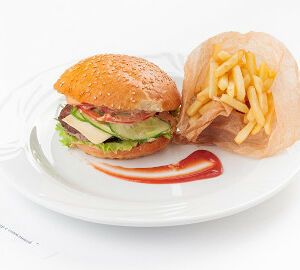 Гамбургер с говядиной