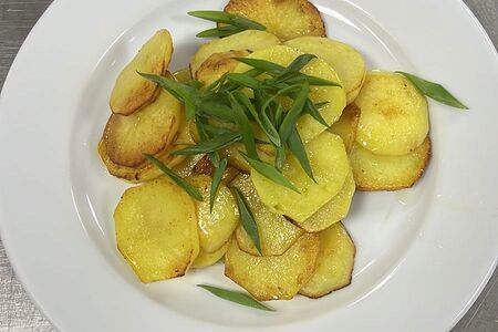 Картофель жареный по-домашнему