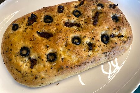 Лепешка с прованскими травами