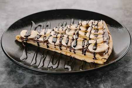 Королевский Блин с Nutella и бананом
