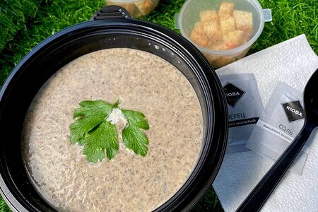 Крем-суп грибной