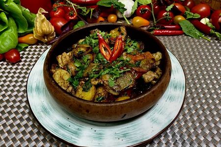 Оджахури с говядиной