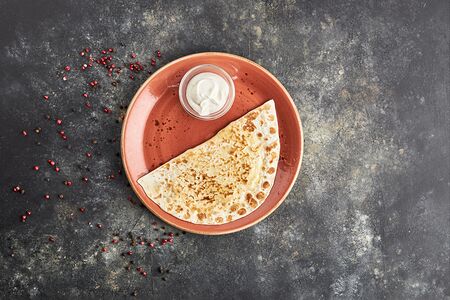 Кутабы с телятиной